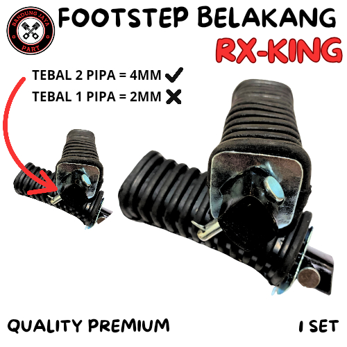 Footstep Belakang RX King 1 Set