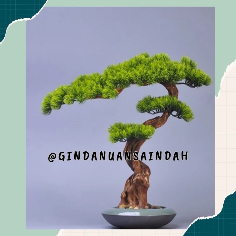 Bonsai Artificial - Pohon Bonsai Palsu - pohon Bonsai Zen Garden