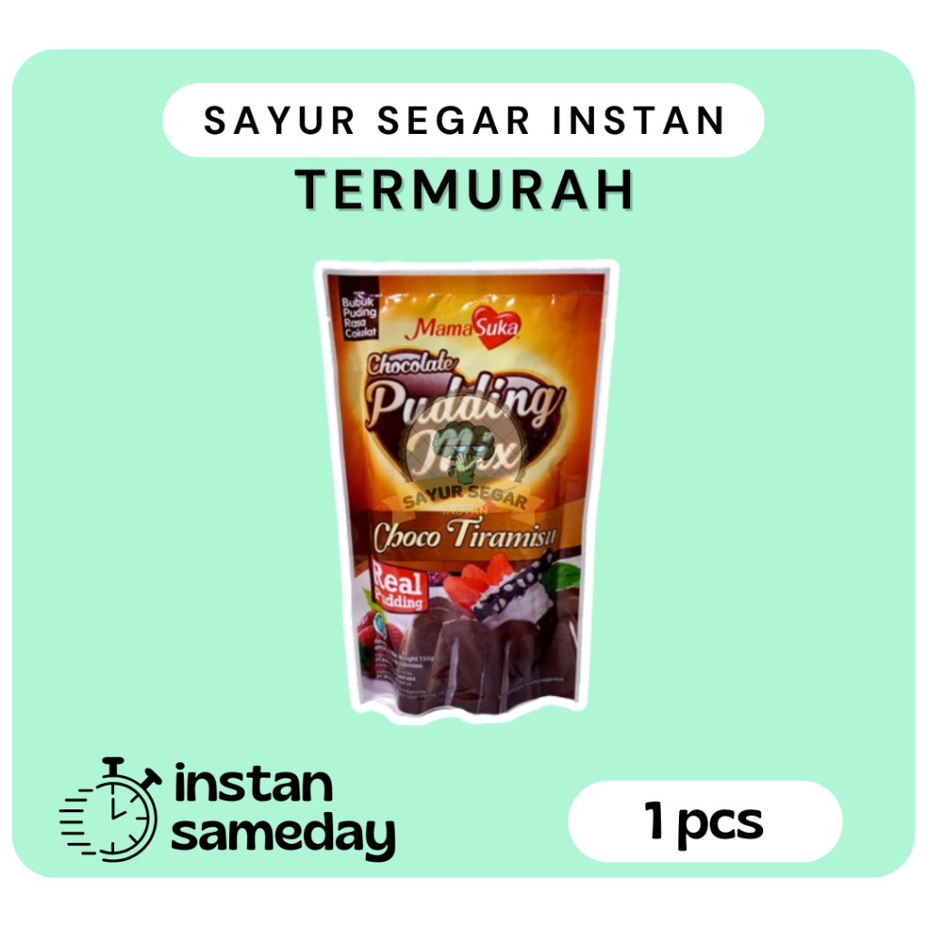 

Pudding Choco Tiramisu / Puding Bubuk Mamasuka - Sayur Segar Instan