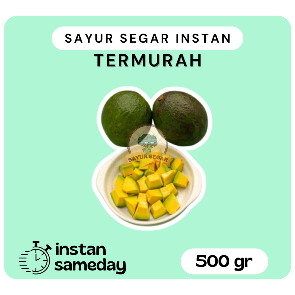 

Alpukat Kupas Daging Alpukat 500gram - Sayur Segar Instan