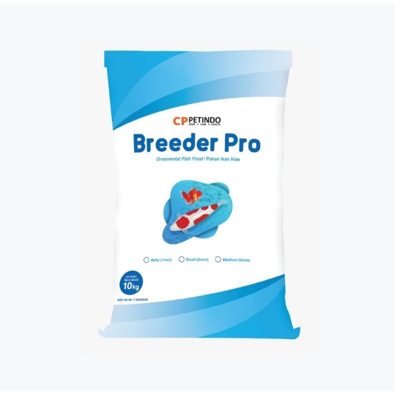 

Breeder Pro/ Pakan ikan Koi kemasan Repack 500Gram