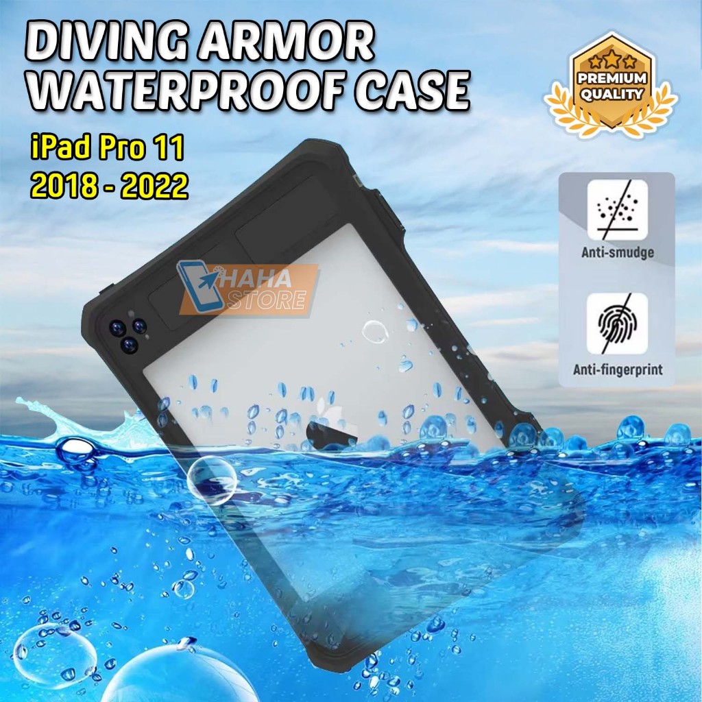 Armor Case iPad Pro 11 M1 M2 2018 2020 2021 2022 Waterproof Dustproof Shockproof Casing Kamera Anti 