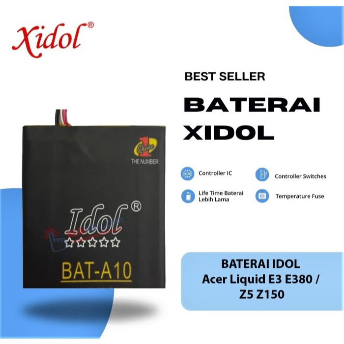 BATERAI IDOL Acer Liquid E3 E380 / Z5 Z150
