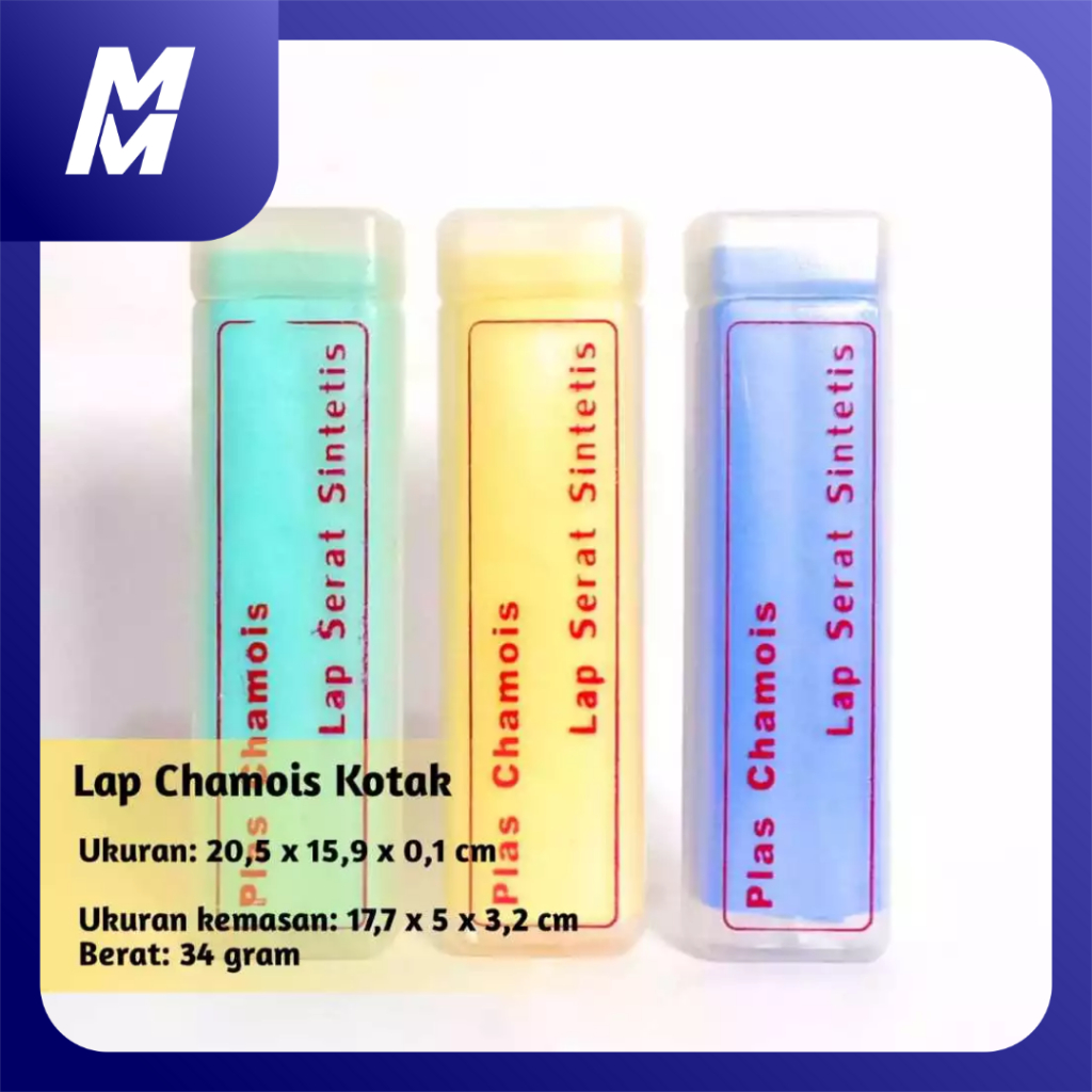 Chamois Kotak Lap Kanebo Merk Chamois