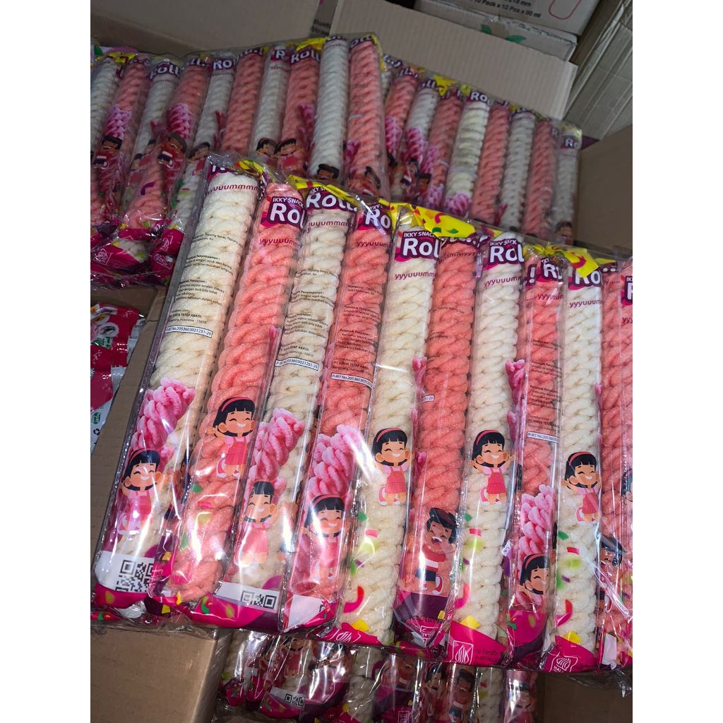 

PAKET USAHA - SNACK KEPANG IKKY ROLL CAMILAN ENAK RENYAH MANTAP