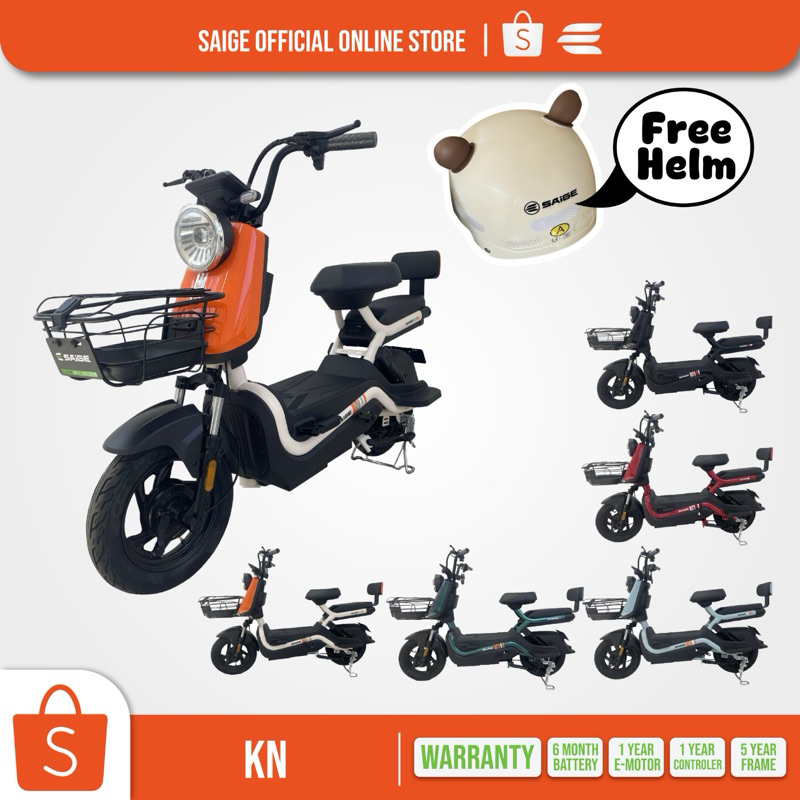 SEPEDA LISTRIK RODA 2 | SAIGE KN
