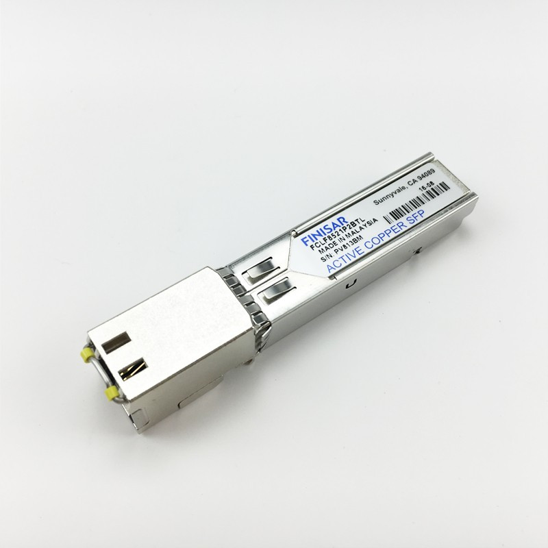 SFP FINISAR FCLF8521P2BTL COPPER 1000BASE-T 300m 1.25GB 1GB 1G sfp-ge-t Sfp Transceiver RJ-45 - 1pcs