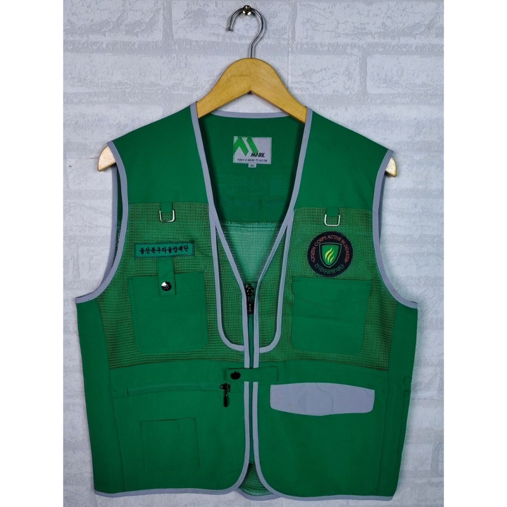 MARK ROMPI SIZE L - UTILITY FISHING VEST SAFETY TACTICAL VEST