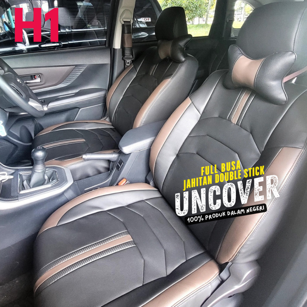 SARUNG JOK MOBIL BRIO RS BAHAN ZEUS ORIGINAL FULL SEAT