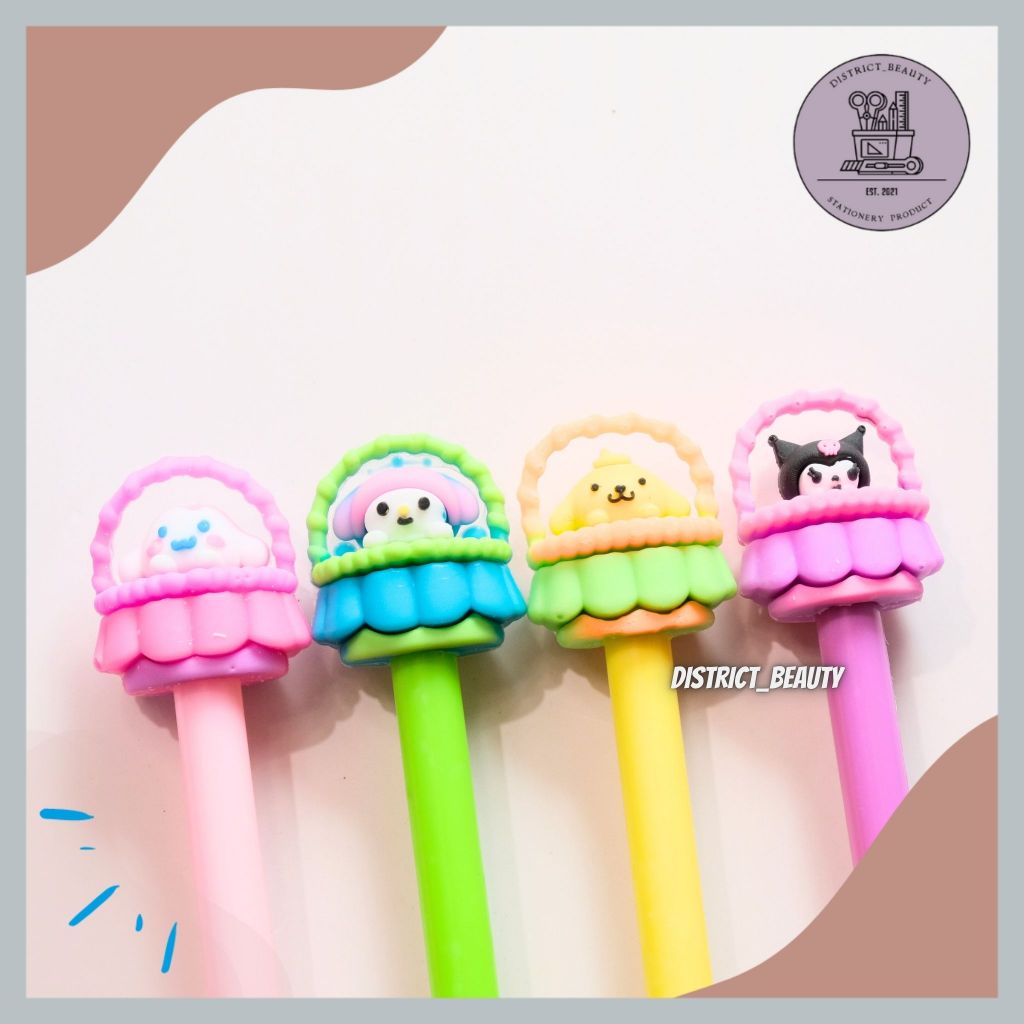 

PULPEN GEL KERANJANG SANRIO PENA GEL SANRIO MOTIF CUSTOM PULPEN LUCU SANRIO TERMURAH