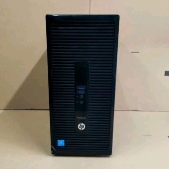 CPU PC HP PRODESK 400 G3 MT PROSESOR INTEL CORE i3-6100 RAM 4 GB HARDISK 500 GB SIAP PAKAI