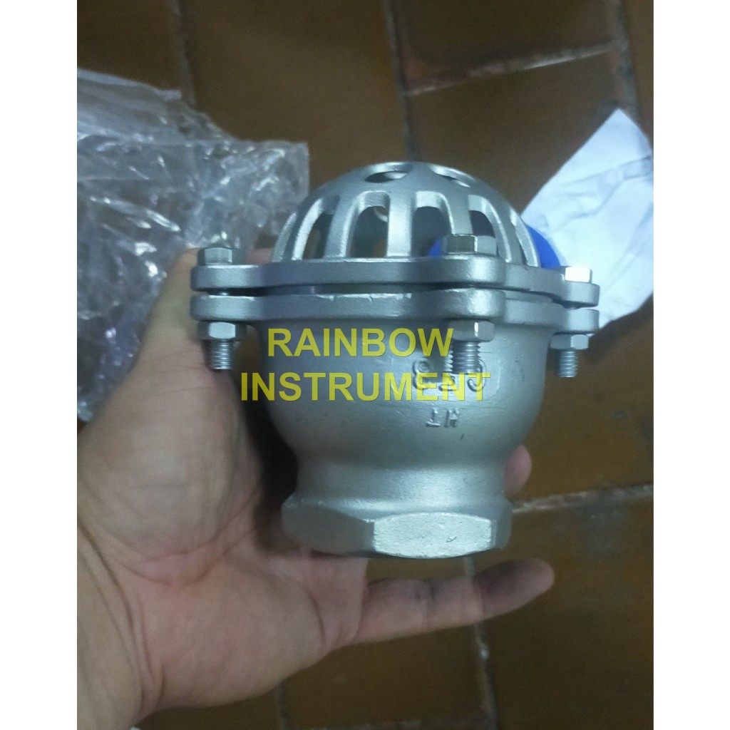 Foot Klep Valve 2.5" inch / Foot Valve stainless steel 304 ukuran 2.1/2" inch PN-16
