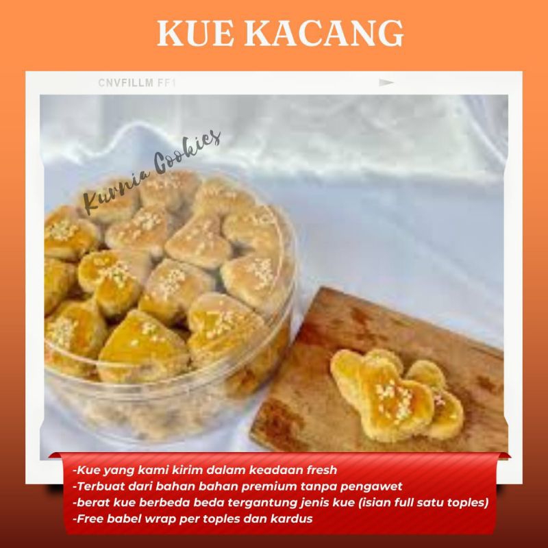 

Kue Kacang Ukuran 250 Gram