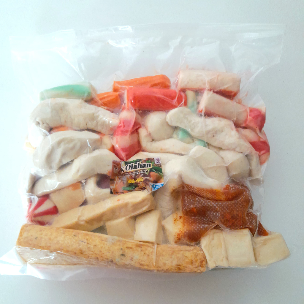 

Bakso mix seafood berbumbu 1kg
