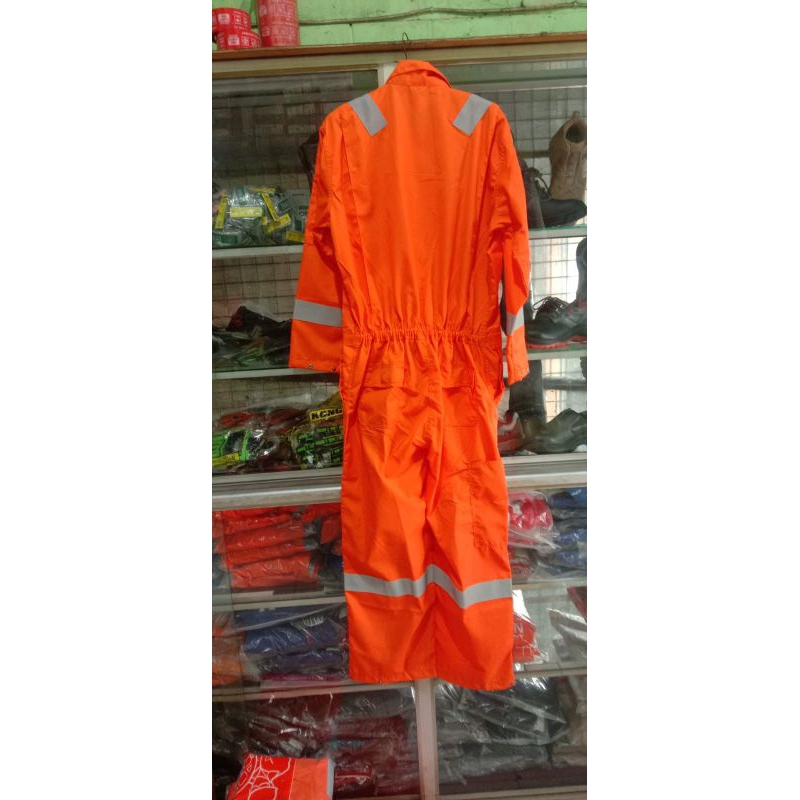 Coverall NOMEX Dupont Orange / Baju Kerja Dupont / Warepack Dupont Orange
