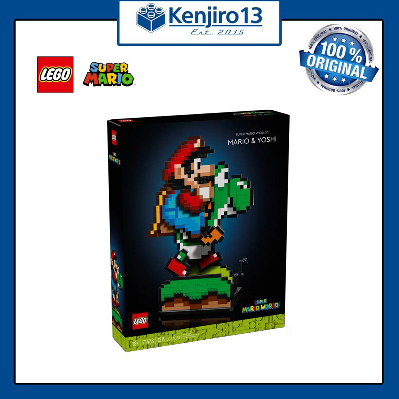 Lego Super Mario 71438 Super Mario World: Mario & Yoshi