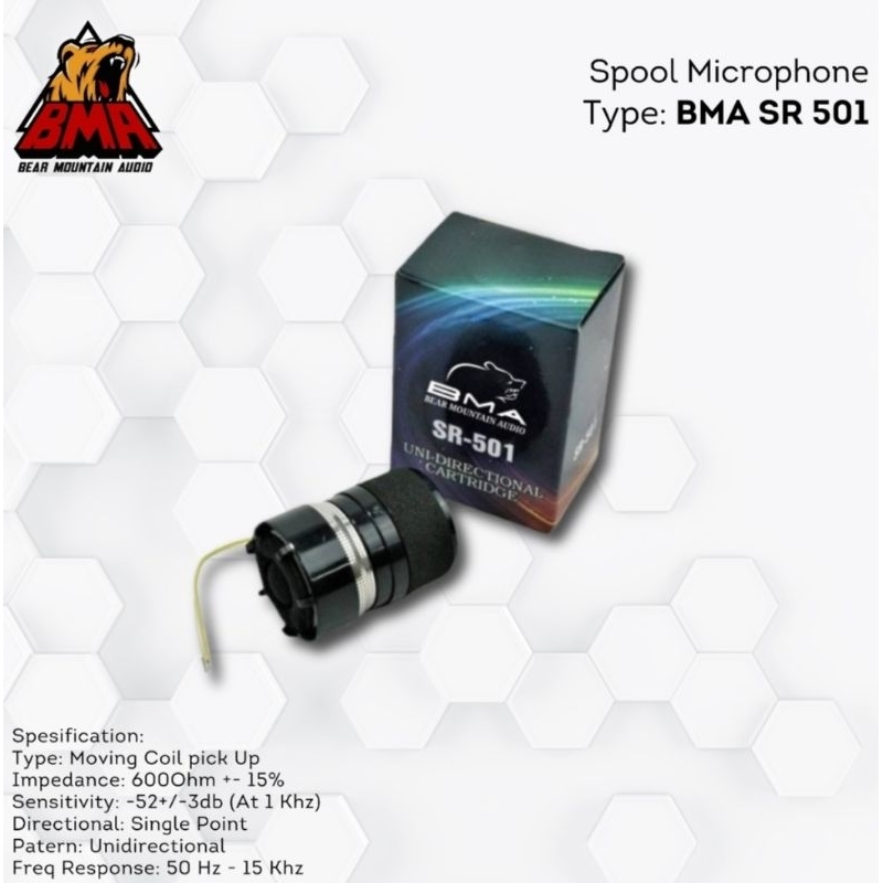 SPULL MICROPHONE BMA SR501 || SPULL Element MIC