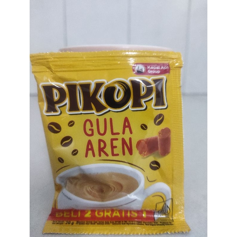 

, Kopi dengan manis gula aren (isi 6+3)