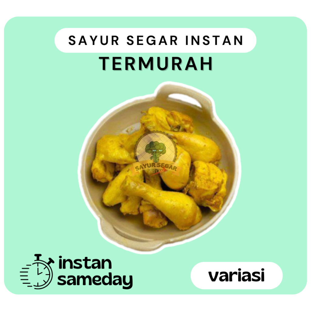 

Ayam Ungkep Daging/Sayap/Usus/Kulit/Ceker/Ati Ampela/Pala 500gram - Sayur Segar Instan