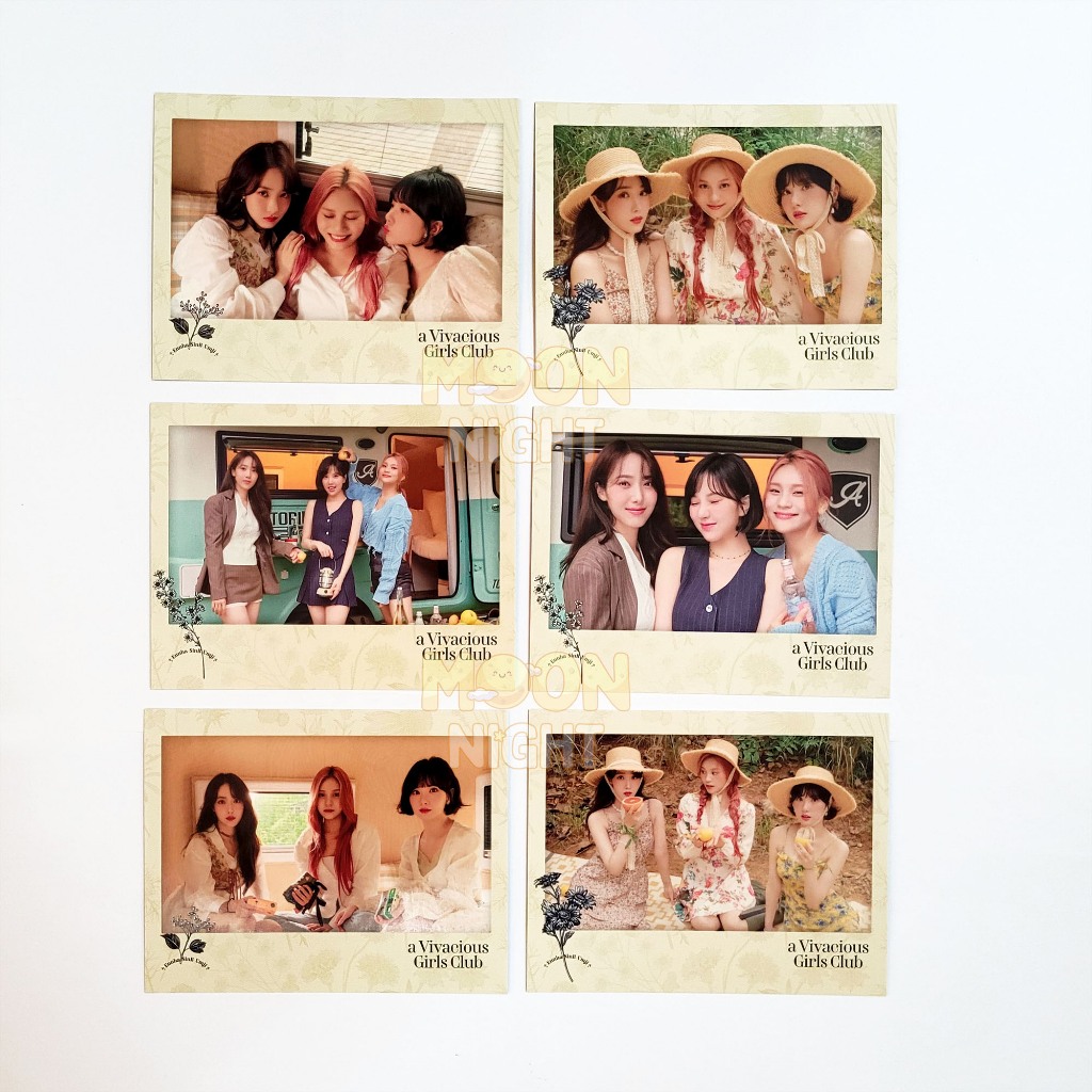 [OFFICIAL] POLAROID PHOTOCARD SET – VIVIZ  2023 SEASON'S GREETINGS [a Vivacious Girls Club] EUNHA, S