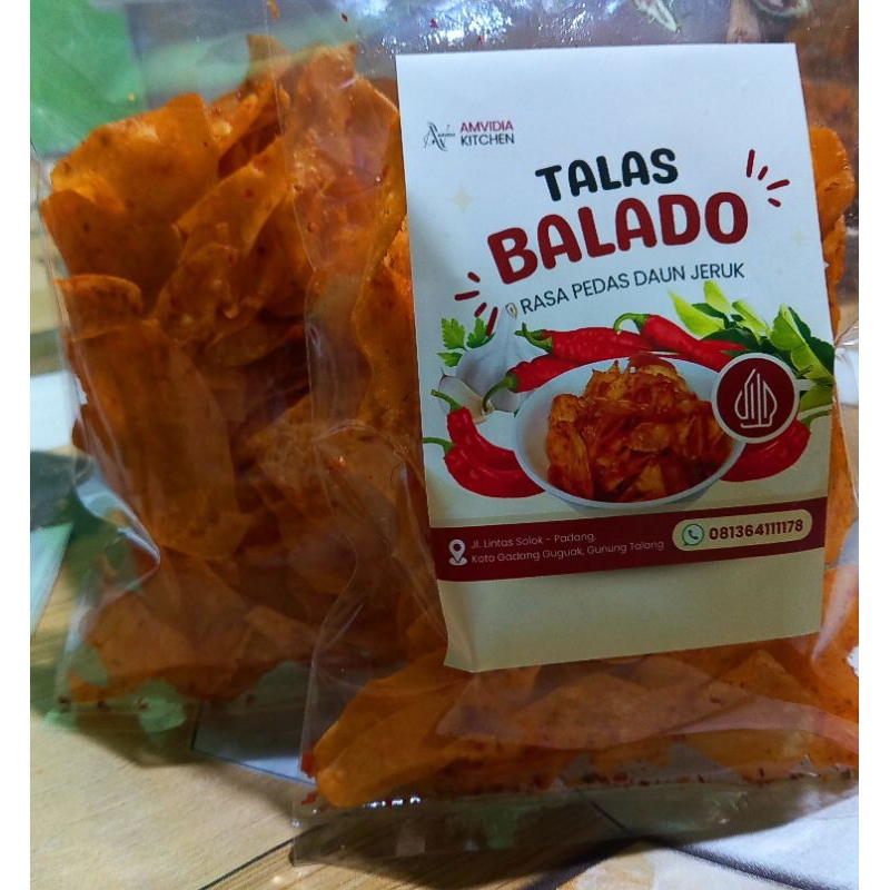 

Talas Balado Rasa Pedas Daun Jeruk