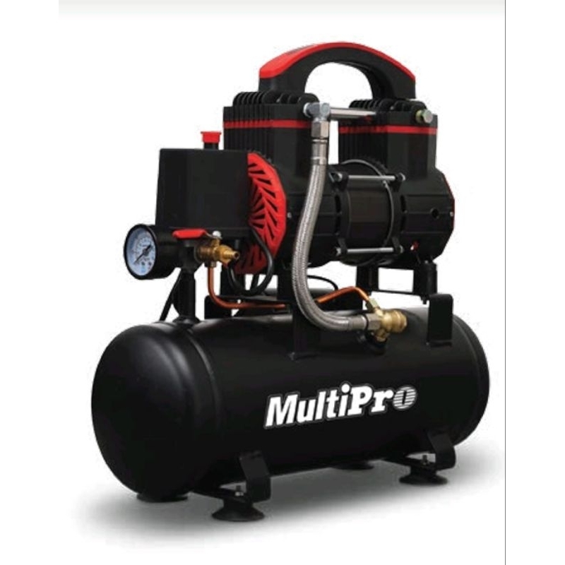 Multipro oc-075/10 air compressor oilless kompresor angin silent OC 075 / 10