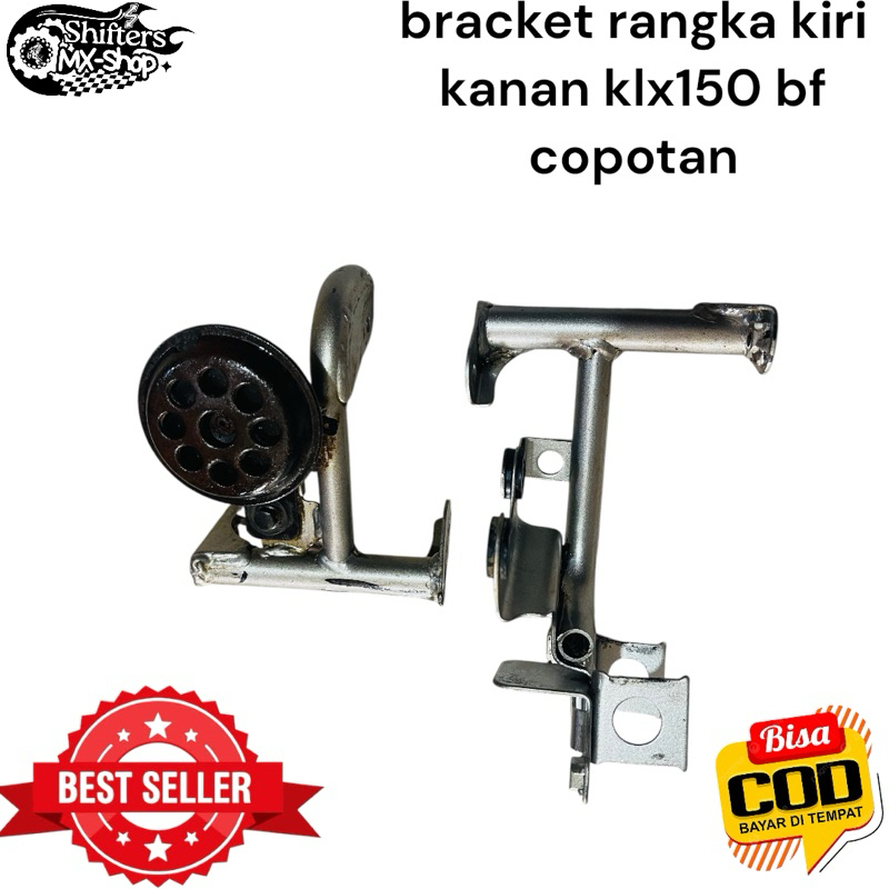 bracket rangka klx bf original second copotan motor kawasaki