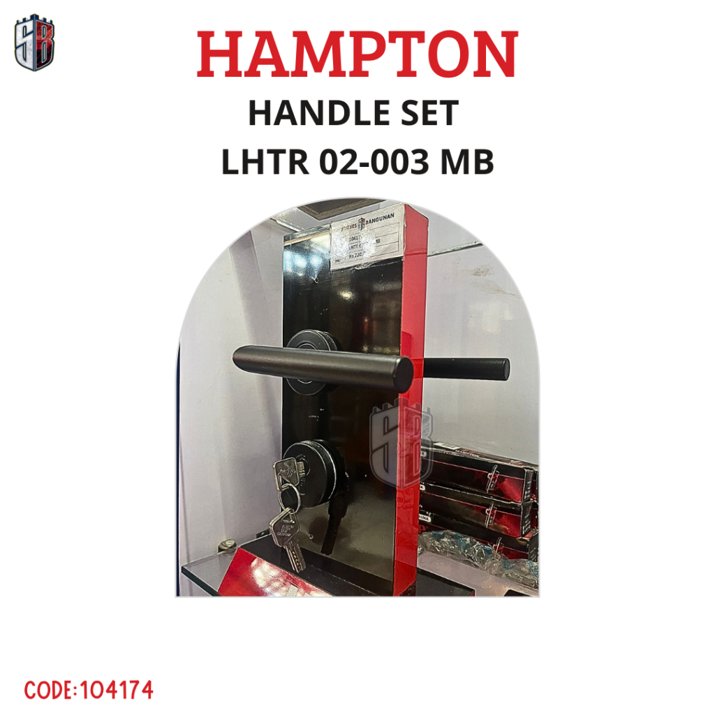 (104174)HAMPTON HANDLE LHTR 02-003 MB