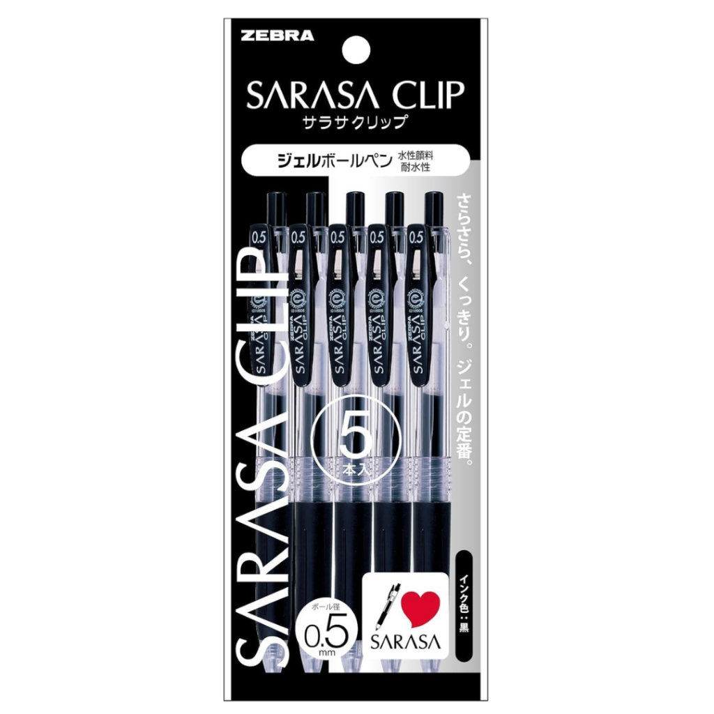 

Gel Pen Sarasa Clip 0.5 mm / Pen Sarasa 0,5mm