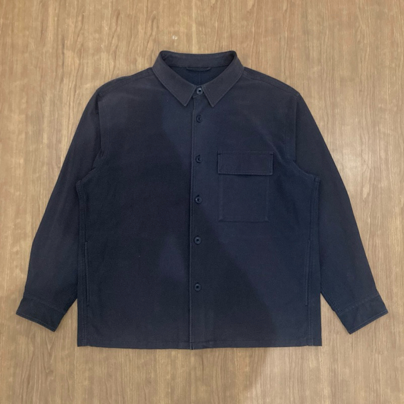 Jaket Overshirt Uniqlo Original