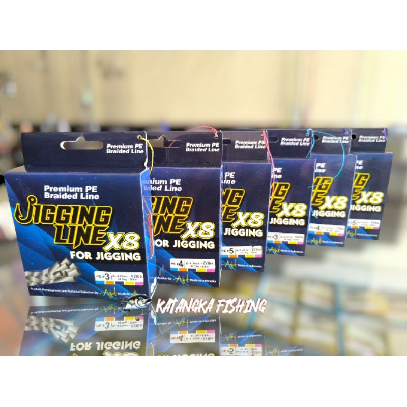 BENANG PE JIGGING LINE X8