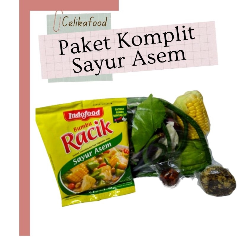 

Sayur Asem Komplit 1 Paket Sayuran Bungkus Fresh