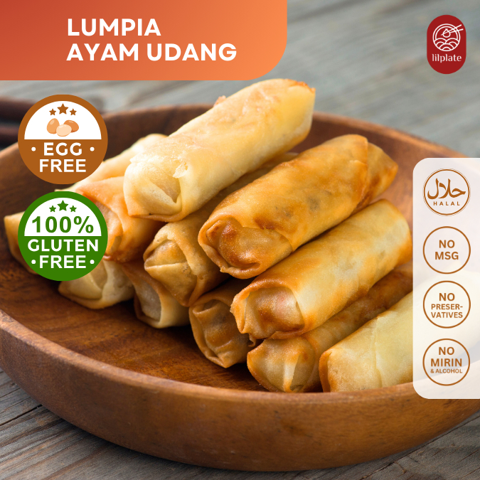 

LUMPIA AYAM UDANG - Dimsum (Halal, Tanpa MSG & Pengawet)