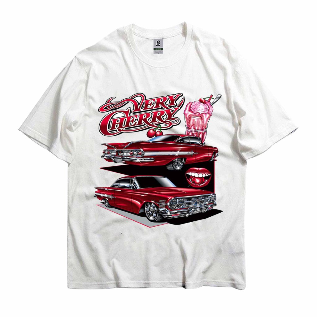 Kaos Nascar Very Cherry Style Oversize Tee