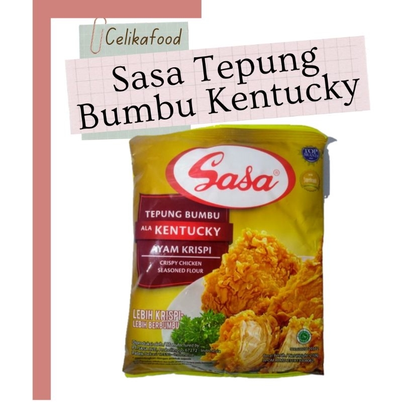 

Sasa Tepung Bumbu Kentucky 210 gr 1 Pcs Ayam Krispi Chicken