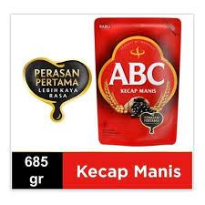 

ABC kecap manis 685gram Refill pack