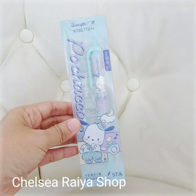 

Bolpen Pulpen + Refill Sanrio Pochacco Kawaii Original