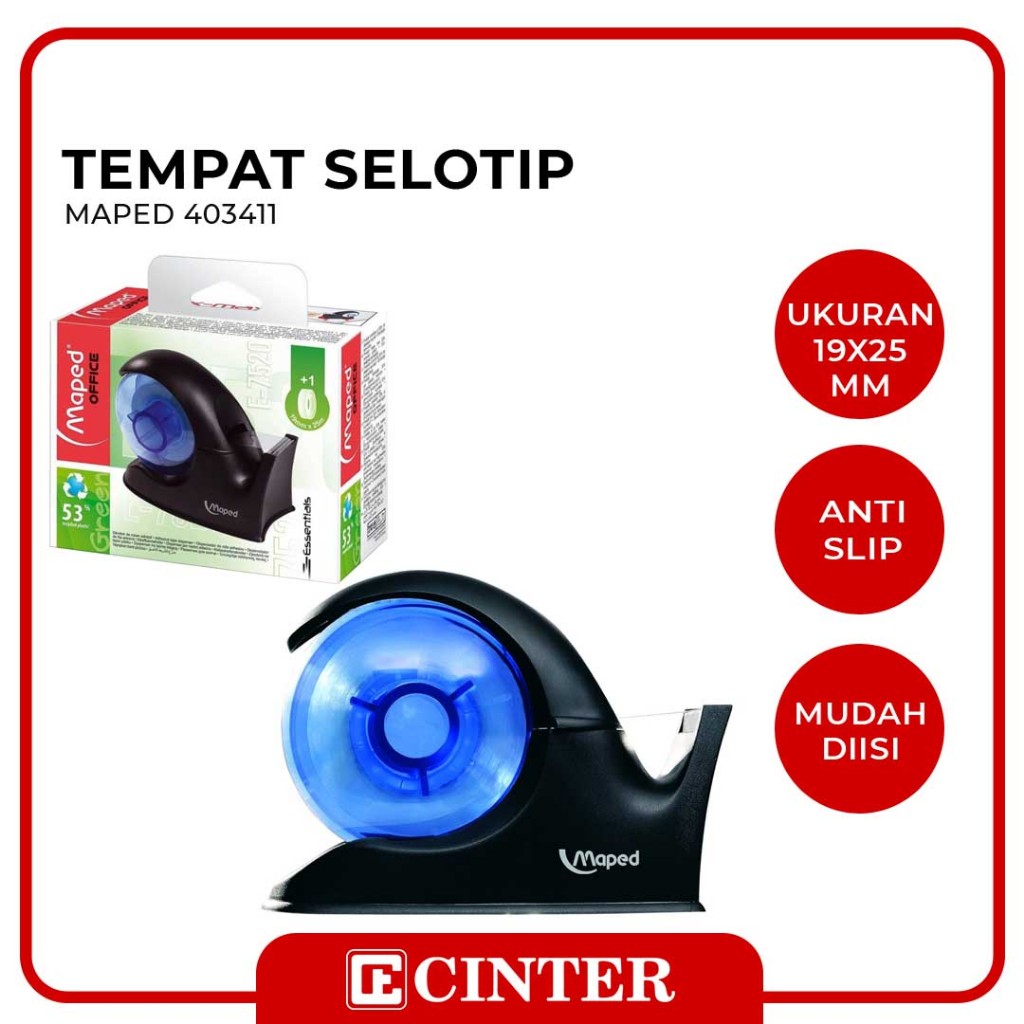 

MAPED - DISPENSER FIX MAX ADHESIVE / TAPE DISPENSER / TEMPAT SELOTIP 575200
