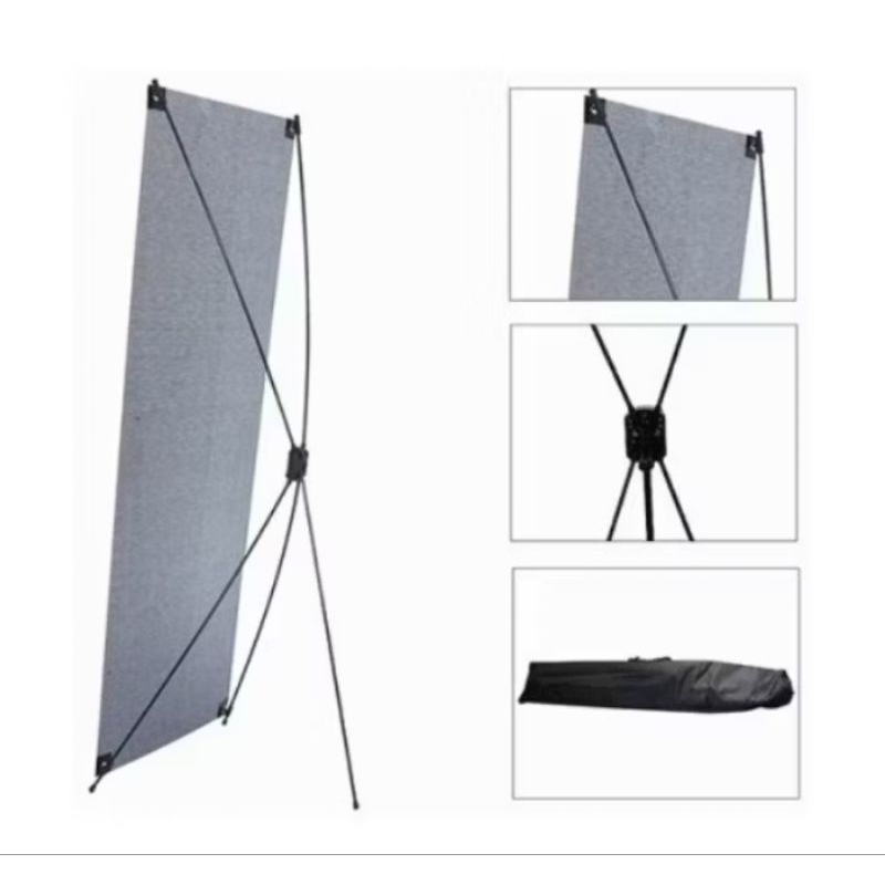 

Rangka X banner 60x160 Fiber Hitam