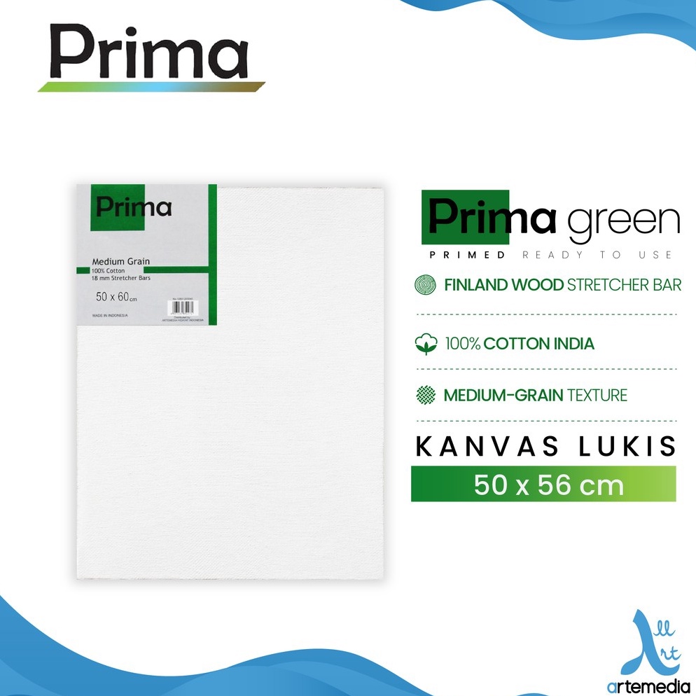 

KODE U17S BUY 4 GET Disc 25 Prima Green 5x6cm Cotton Canvas