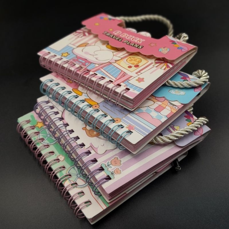 

BUKU CATATAN MINI LUCU (SPIRAL KARAKTER ) XQ-9702