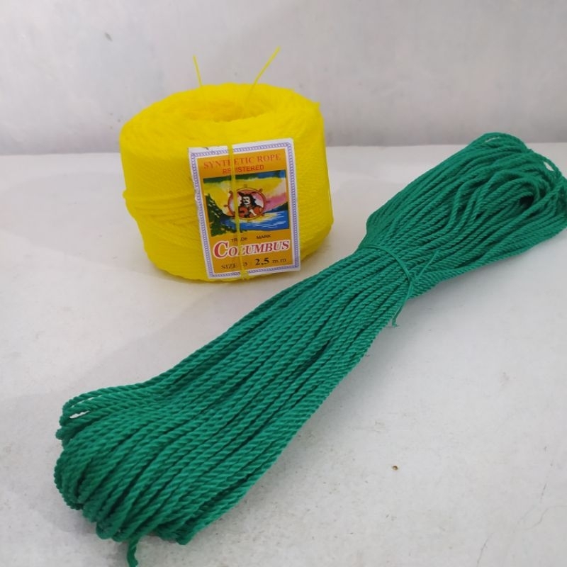 

Jual Tali tambang Columbus 2.5mm