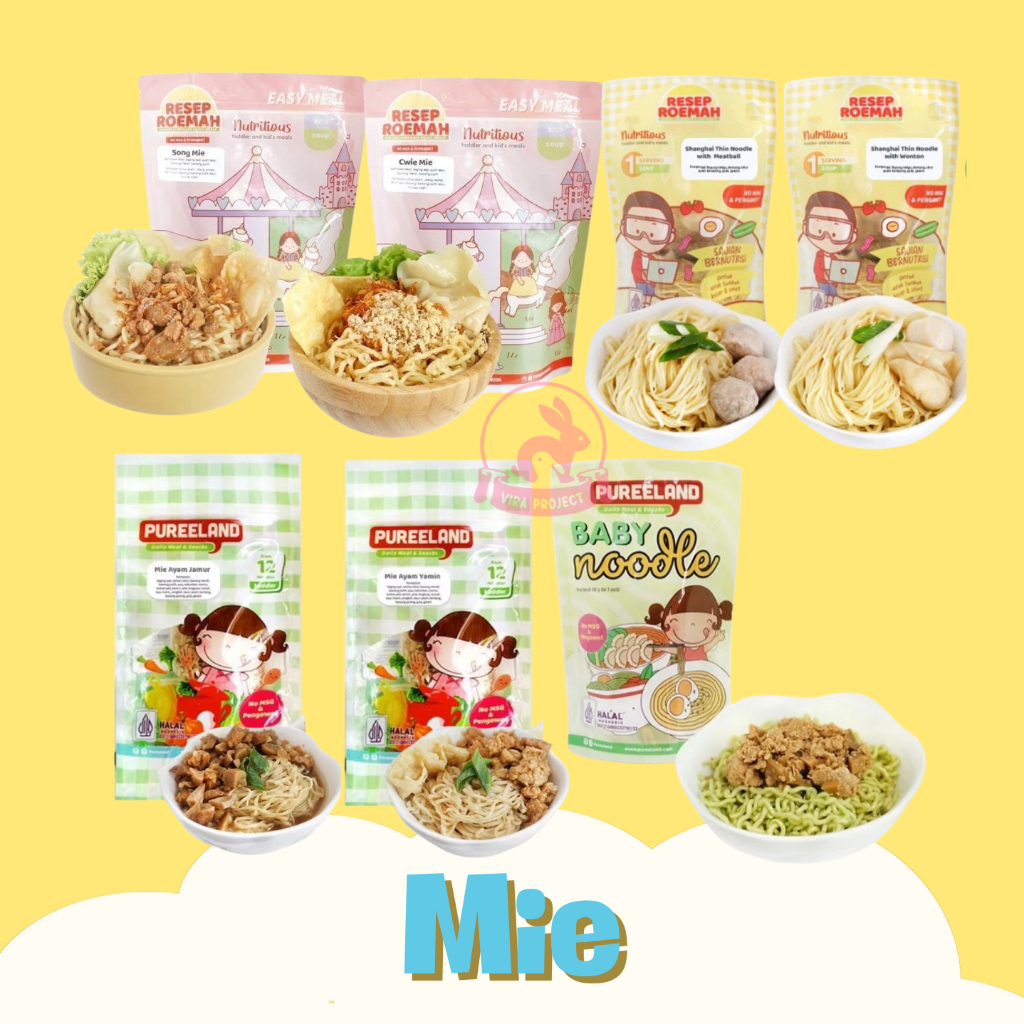 

RESEP ROEMAH PUREELAND FROZEN MIE SONG MIE CWIE MIE SHANGHAI THIN NOODLE GREEN NOODLE/MIE ANAK