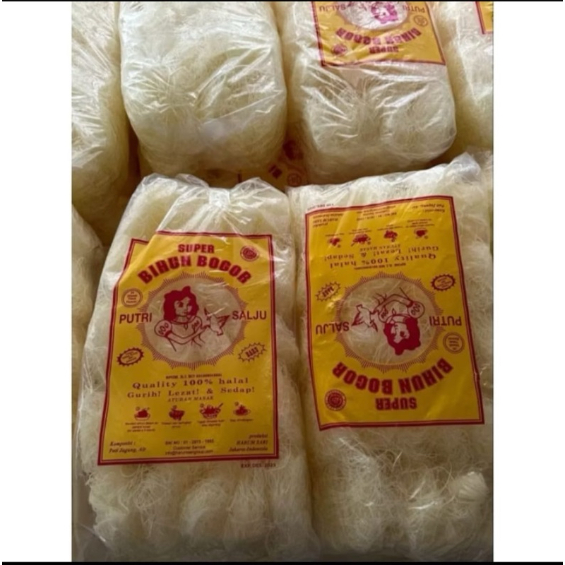 

Super Bihun Cap Putri Salju / Bihun 1 Bal Ball Bungkus 1000 gr gram