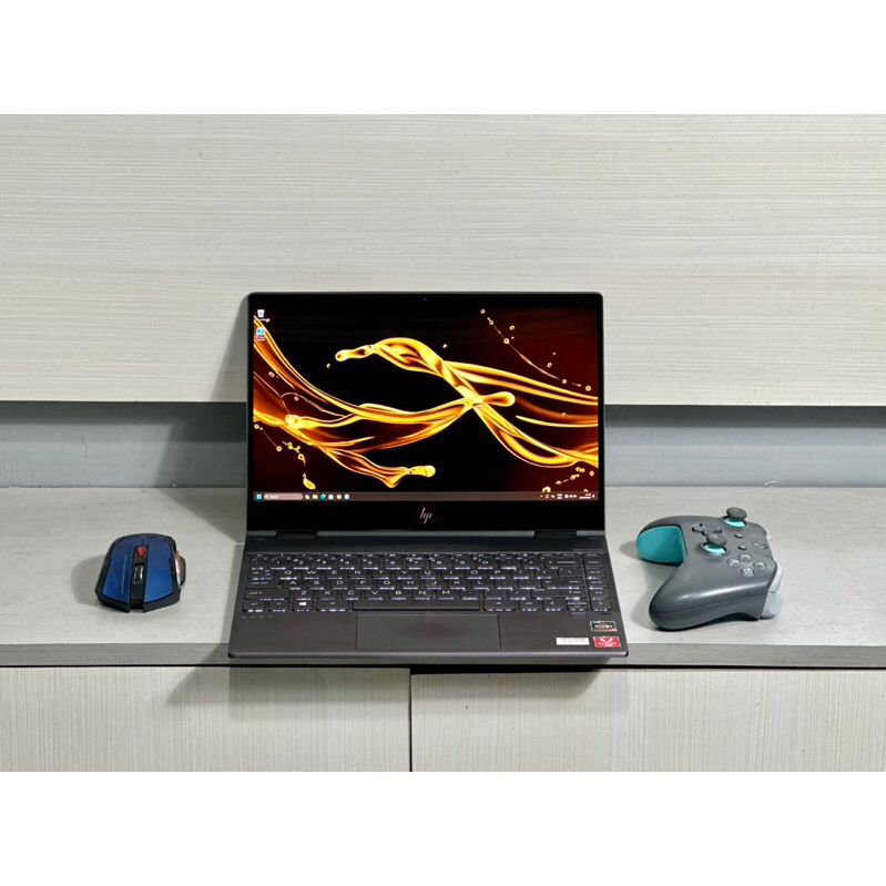 LAPTOP TOUCHSCREEN SLIM HP ENVY x360 13-ar0009AU R7-3700U AMD RADEON RX VEGA 10