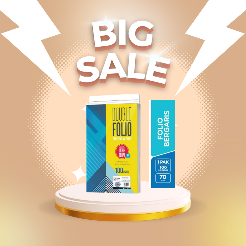 

Kertas double folio 100 lembar