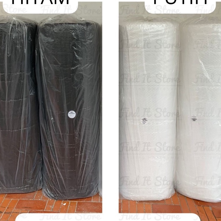 

Flash Sale Bubble Wrap Roll Hitam Bening 125CM X 5METER Plastik Buble Wa dengan Core Packing Gelembung