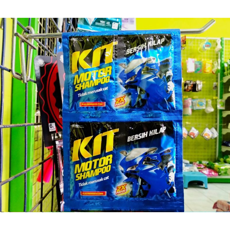 kit shampo motor ( 1 buah ) sachet