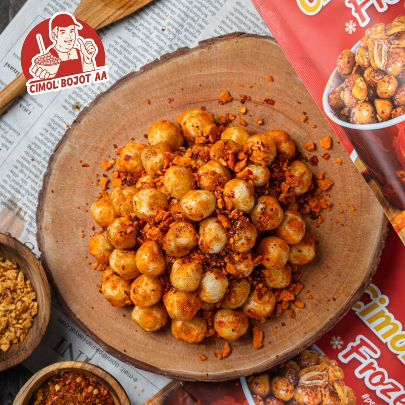 

Cemilan Cimol Bojot / Cimol Bojot AA Frozen Food SnackRia