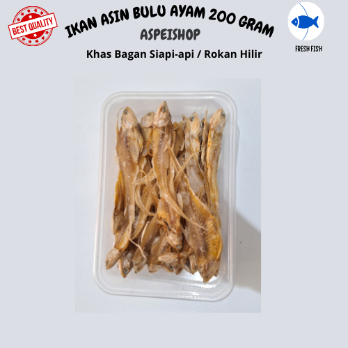 

IKAN ASIN BULU AYAM/IKAN BULU AYAM 200 GRAM